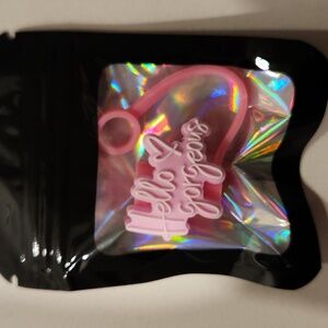 Straw toppers 2 pack